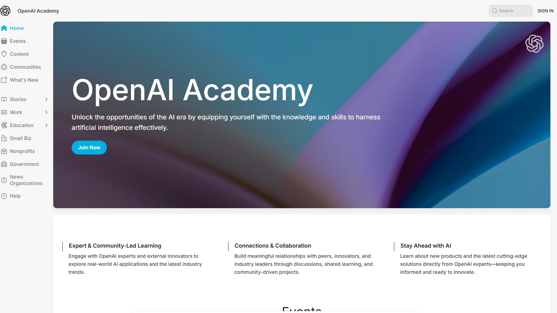 OpenAI Academy