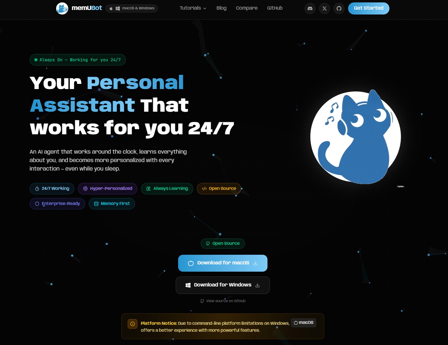 memU Bot-基于开源memU记忆框架开发的本地部署型AI个人助理