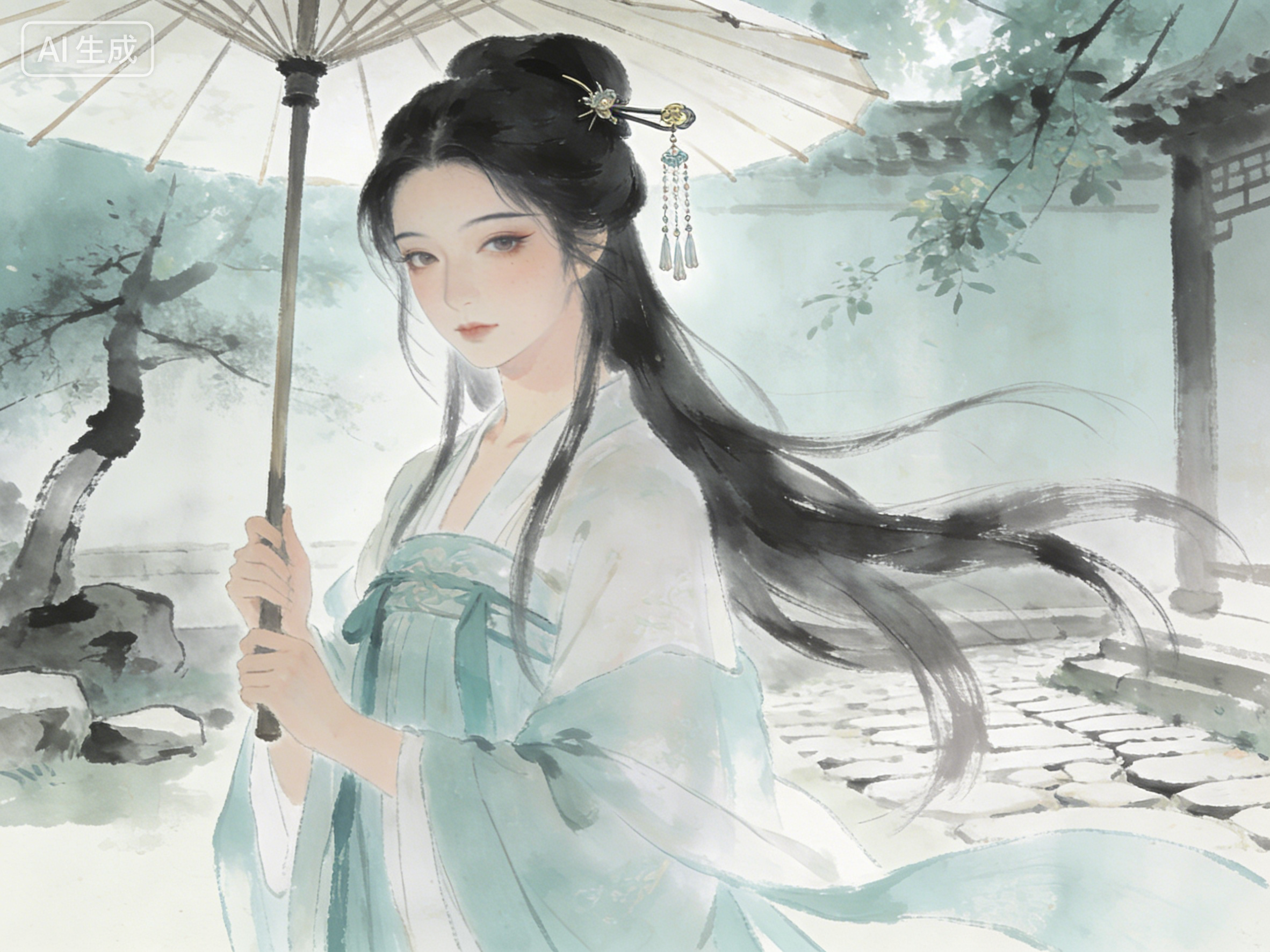 AI生图提示词古风怎么说