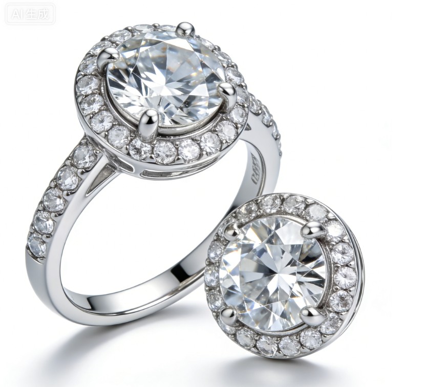 国风轻奢复古AI首饰提示词