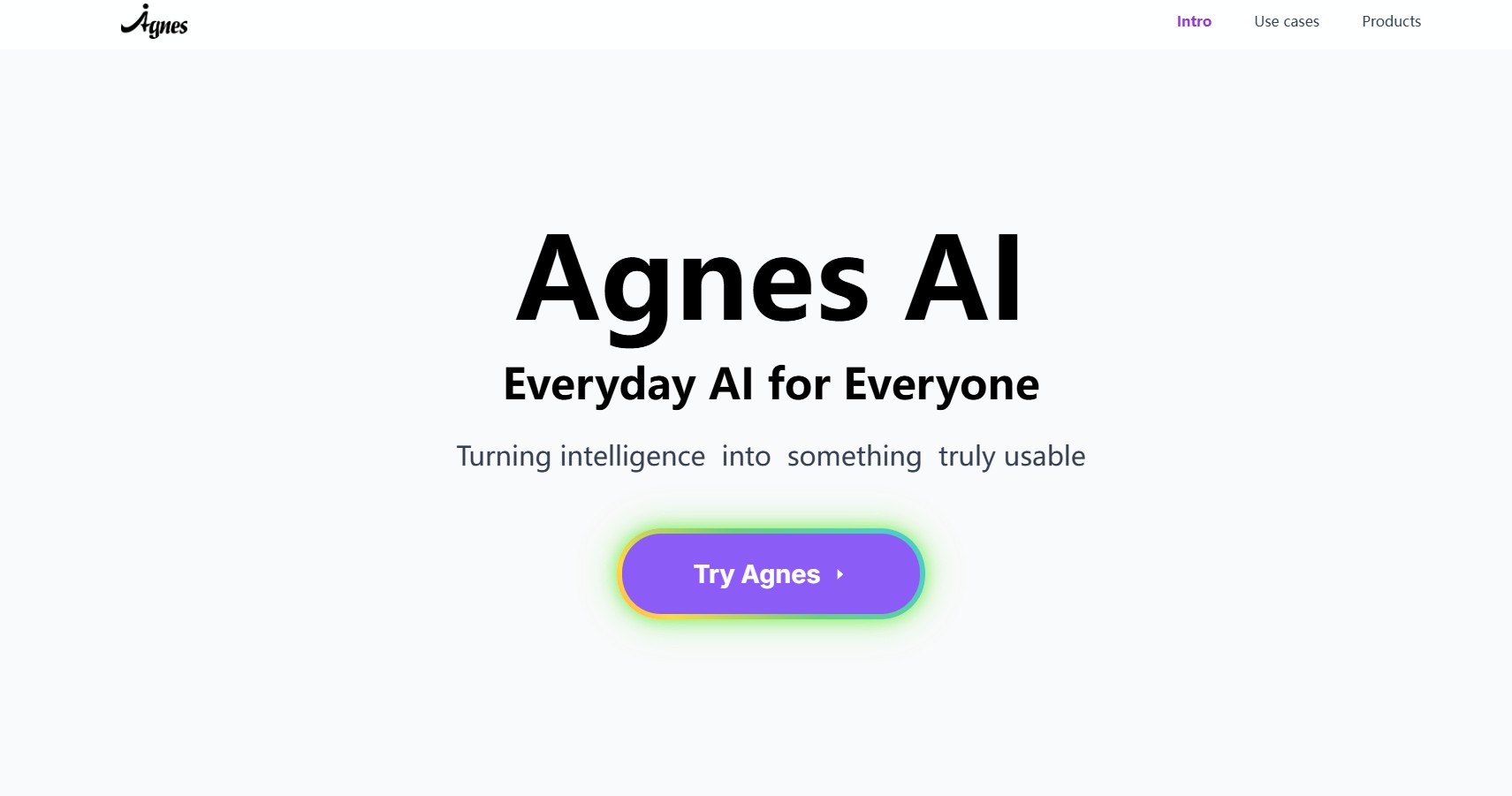 Agnes AI-主打AI原生协作与全流程一体化办公