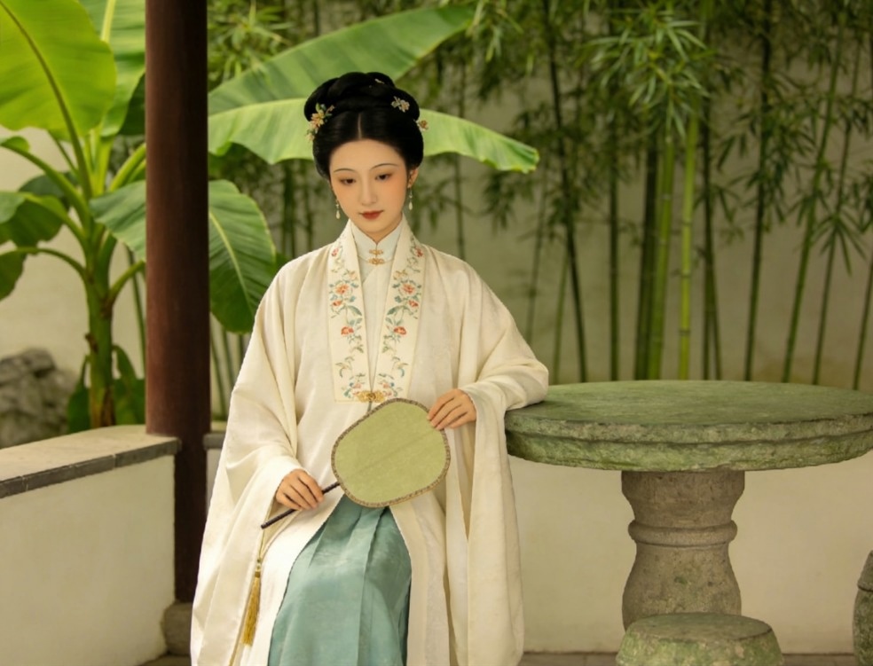 唯美古风汉服提示词，温婉仙气高清出图