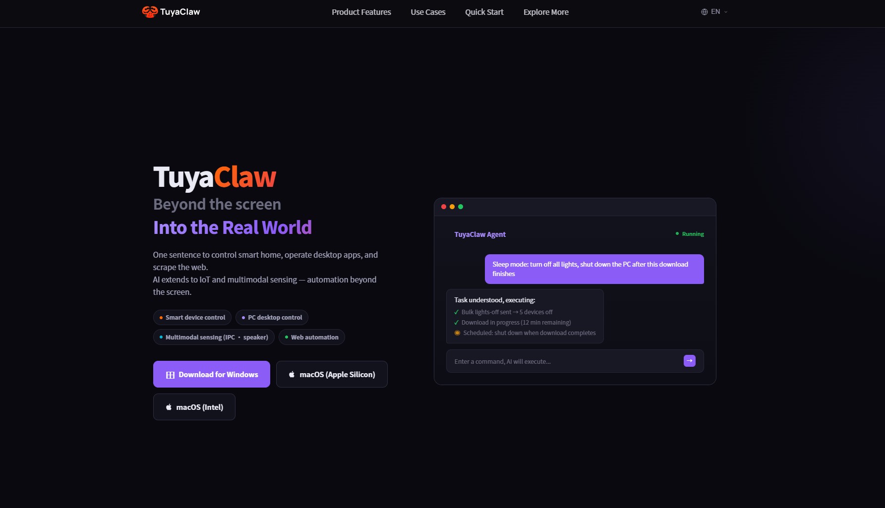 TuyaClaw – 涂鸦智能2026年推出的新一代AI助理