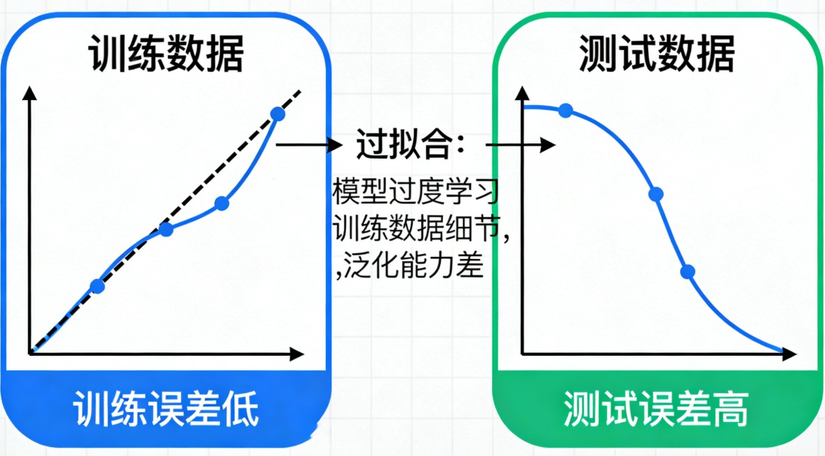 过拟合发生的原因