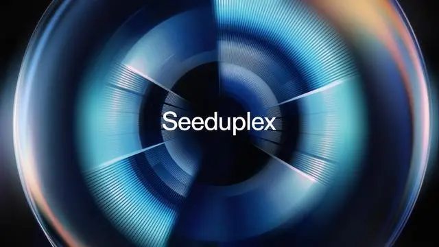 Seeduplex – 字节跳动发布的原生全双工语音大模型