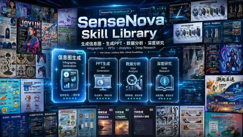 SenseNova-Skills – 商汤科技开源的办公场景AI工具库