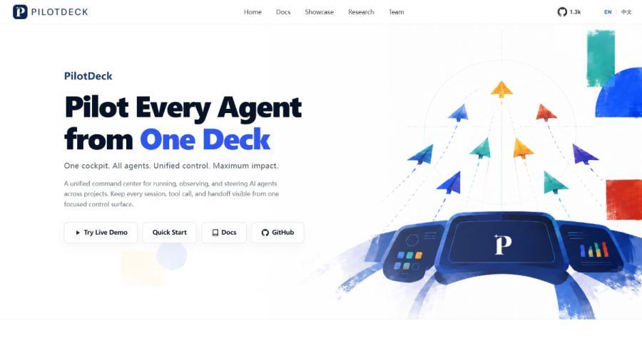 PilotDeck – 清华大学联合面壁智能开源智能体操作系统