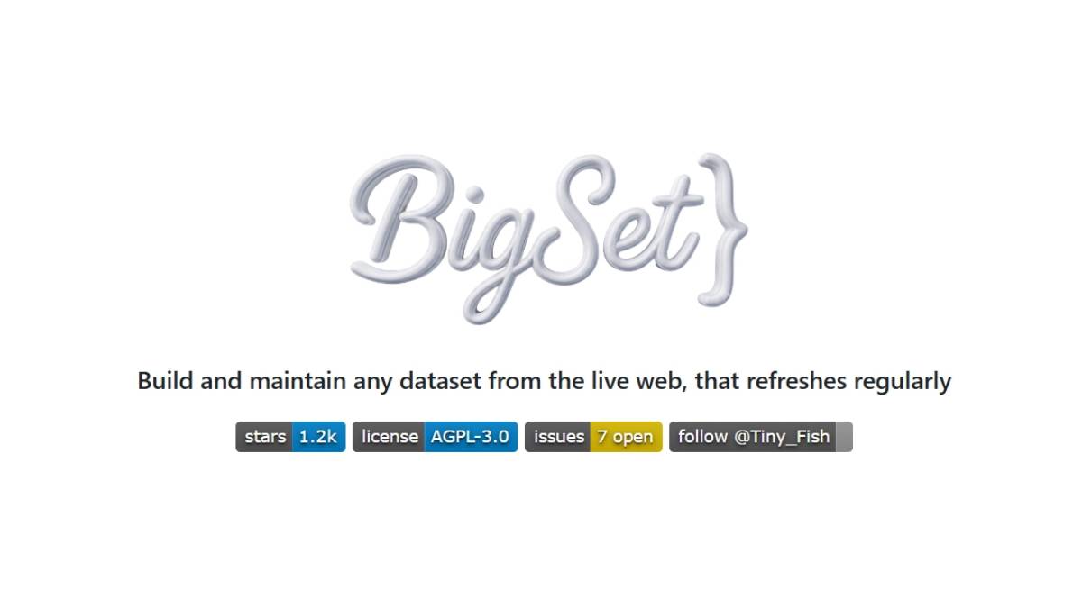 BigSet – TinyFish开源的多智能体协同网络抓工具