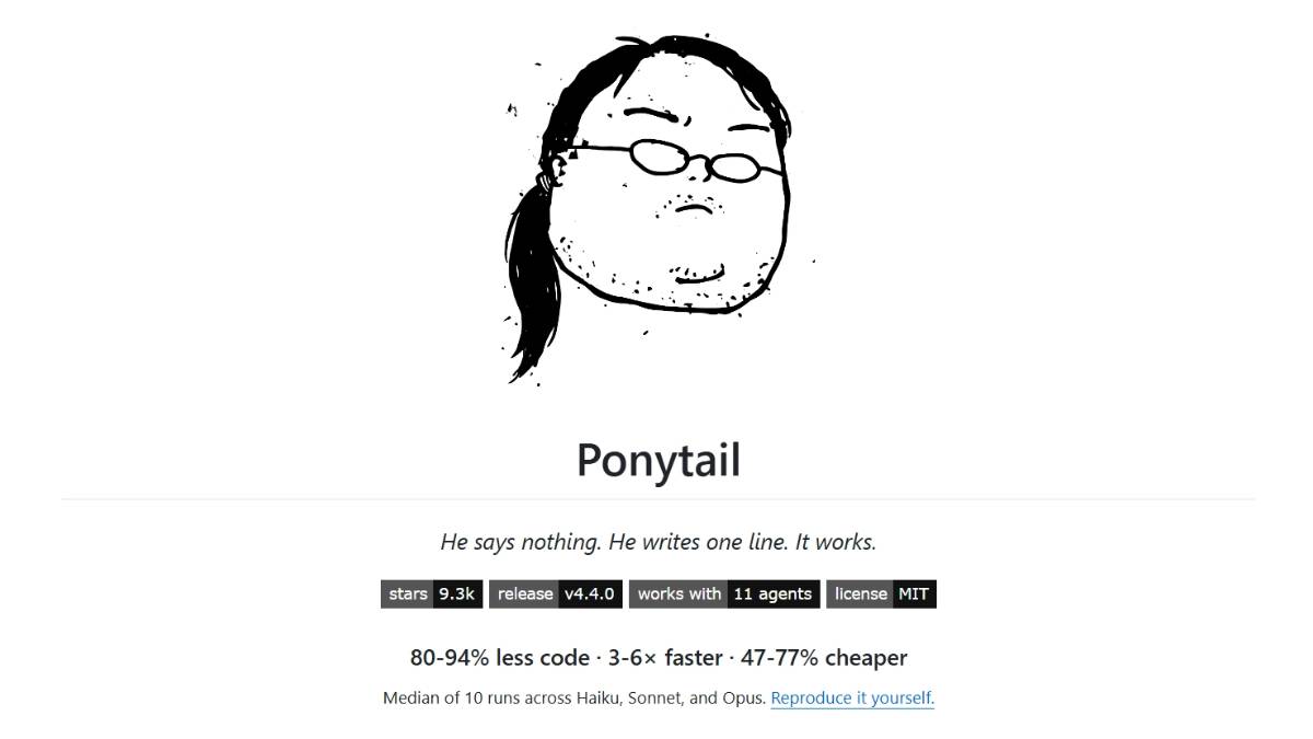 Ponytail – 开源的AI编程助手插件