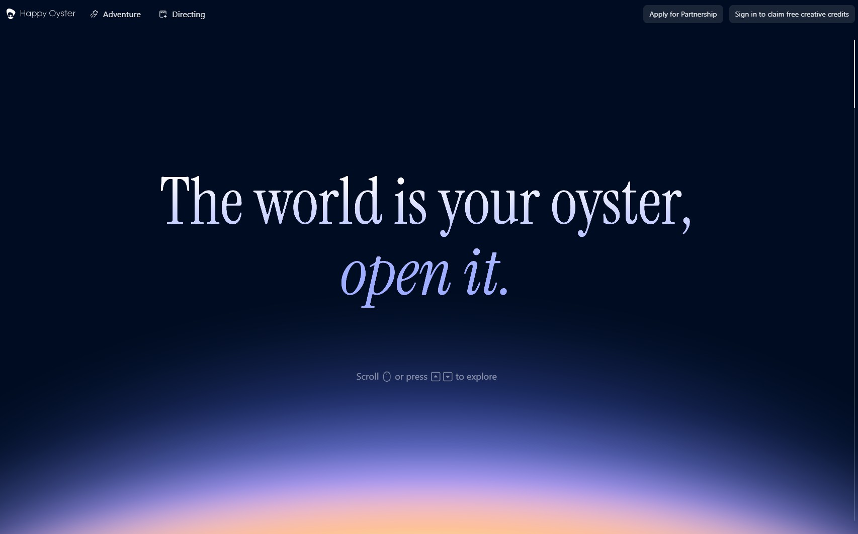 Happy Oyster