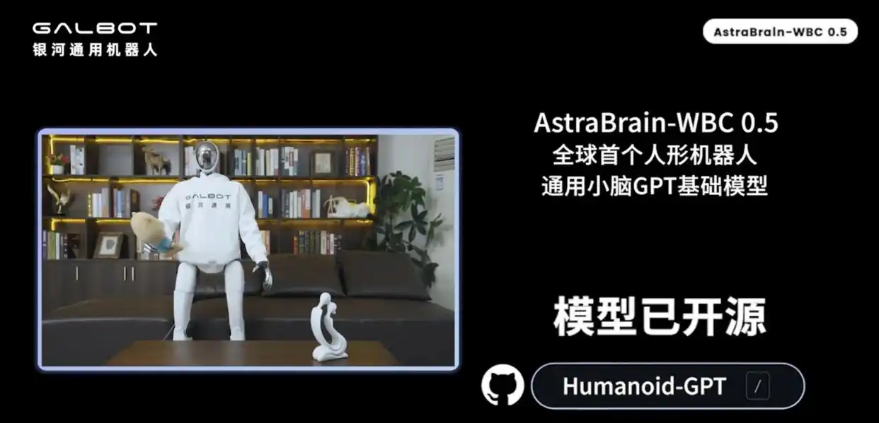 AstraBrain-WBC 0.5 – 银河通用人形机器人通用小脑GPT基础模型