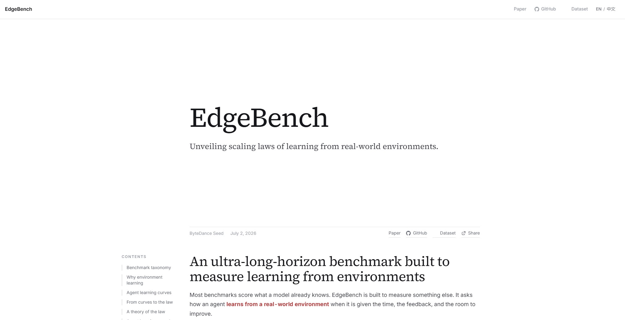 EdgeBench – 字节跳动Seed团队推出的一个AI基准测试框架