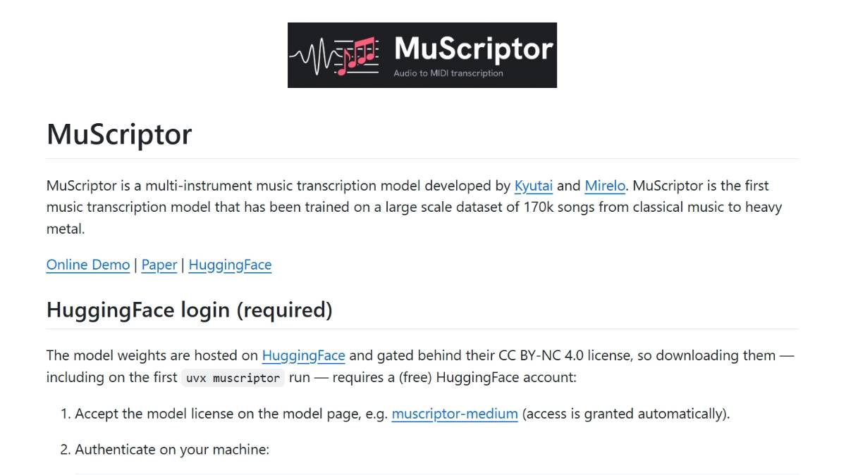 MuScriptor – Kyutai与Mirelo联合开发多乐器自动音乐转录模型