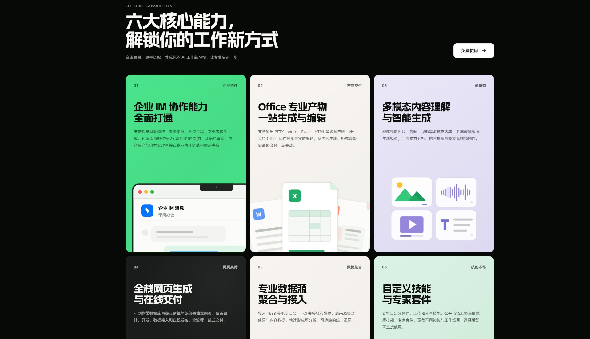 千问办公