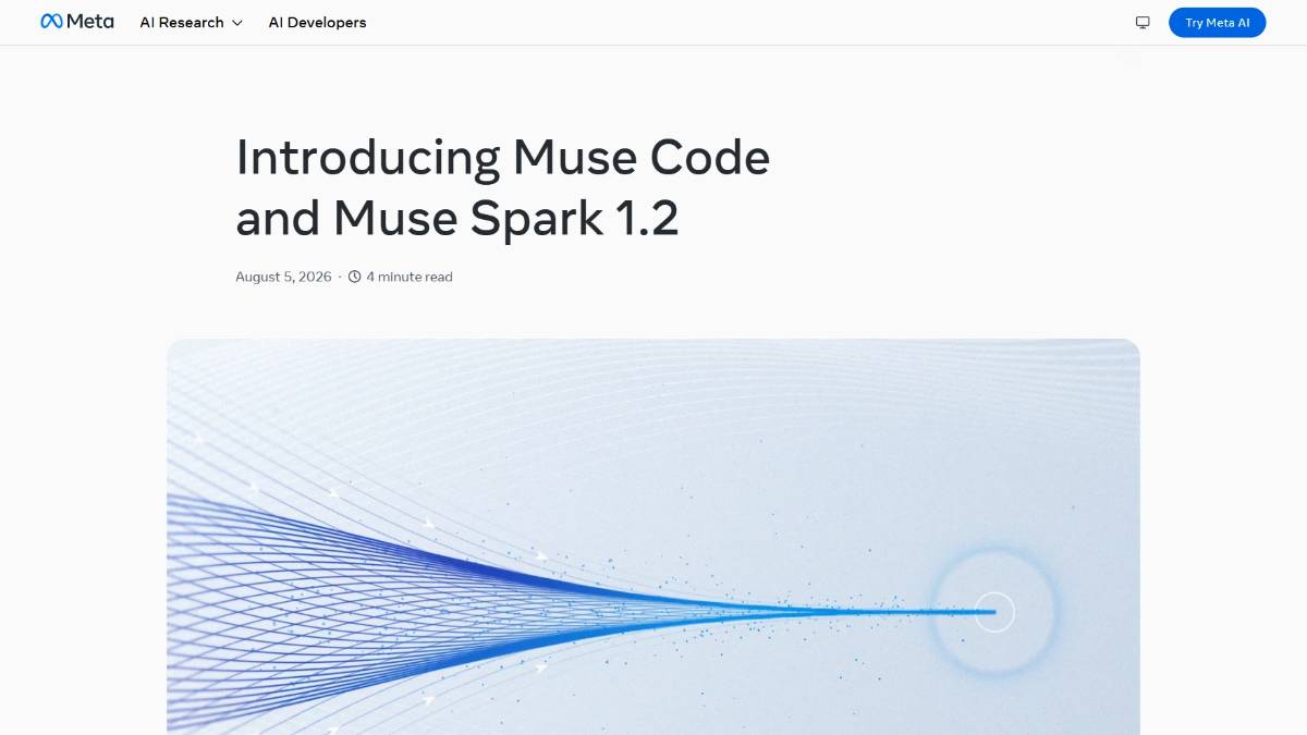 Muse Code – Meta推出的首款AI编程智能体