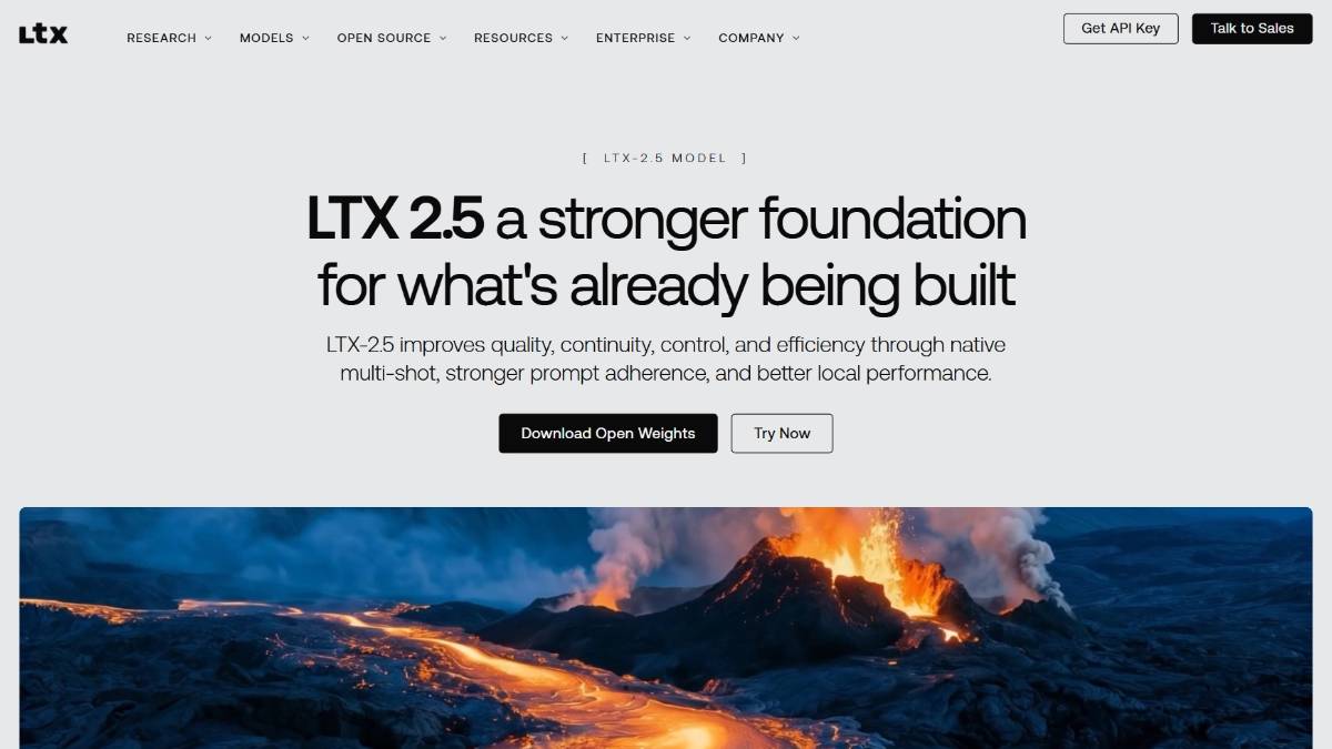 LTX-2.5 – LTX发布的新一代开源视频生成与世界模型