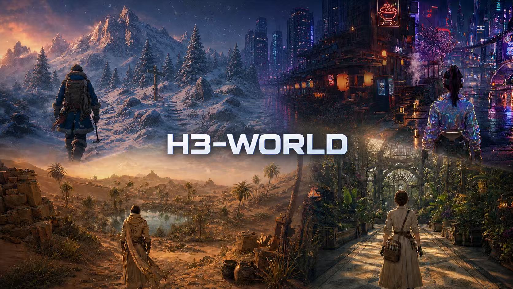 H3‑World – 基于语言对齐的交互式动作可控世界模型