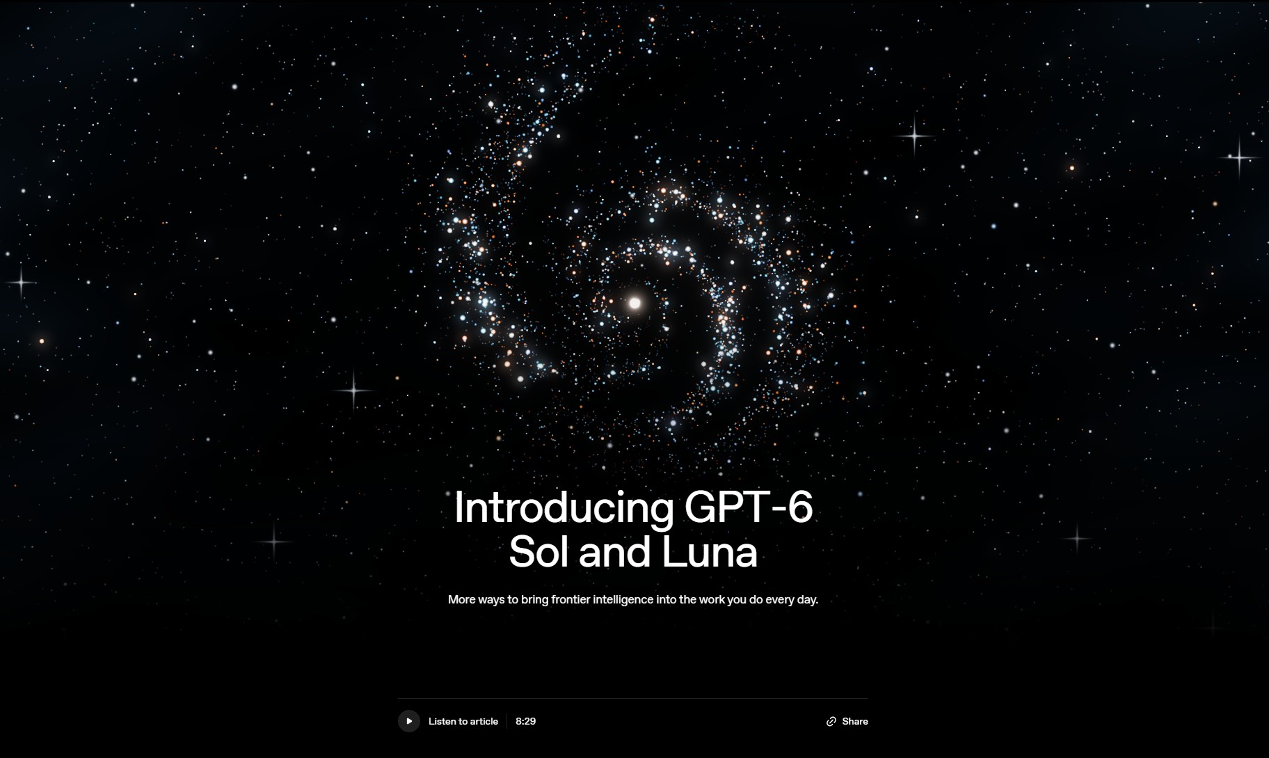 GPT-6 Luna – OpenAI轻量化多模态大模型