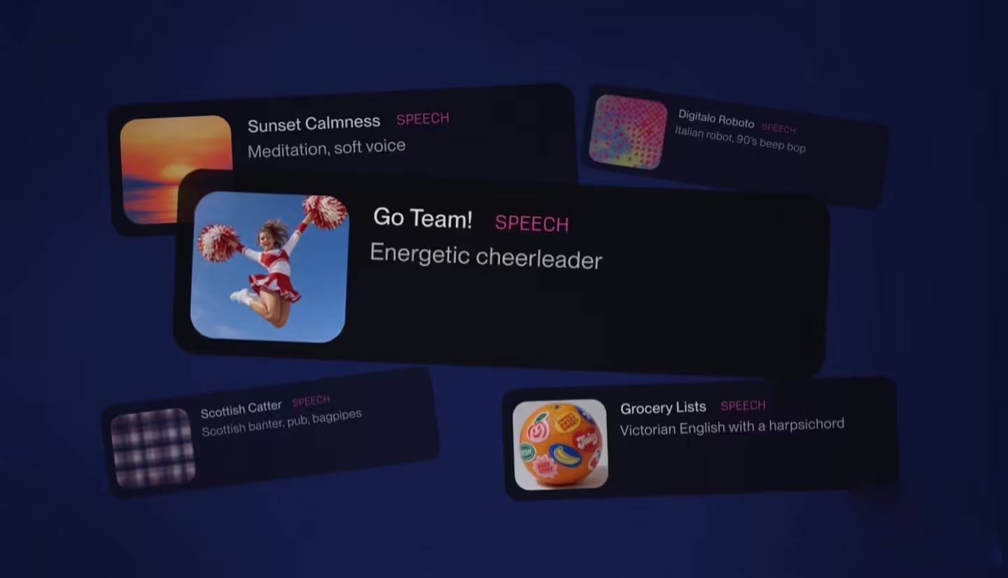 Speech – AI音乐平台Suno推出一体化语音音频生成模型