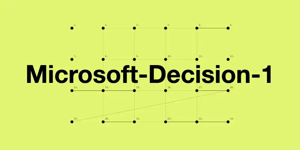 Microsoft-Decision-1 – 微软专用决策评分模型