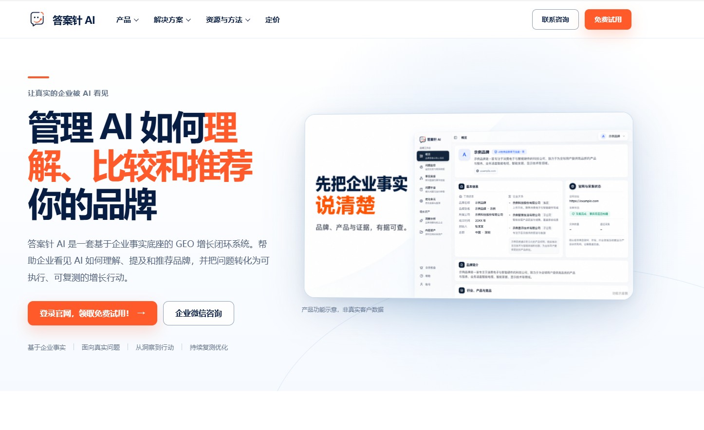 答案针AI